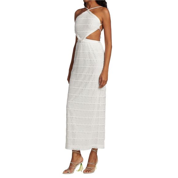 NWT PatBO Crochet Cutout Beach Dress Size 4 $650 - Picture 2 of 8